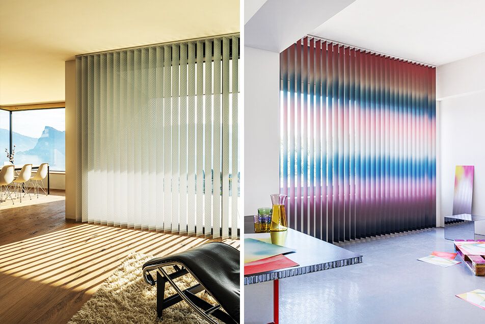 バーチカルブラインドの生地の質感02 素材の表情と風合い