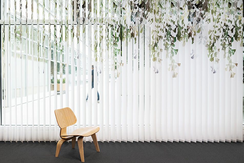 バーチカルブラインドの生地の質感04 デザインの多様性と印象