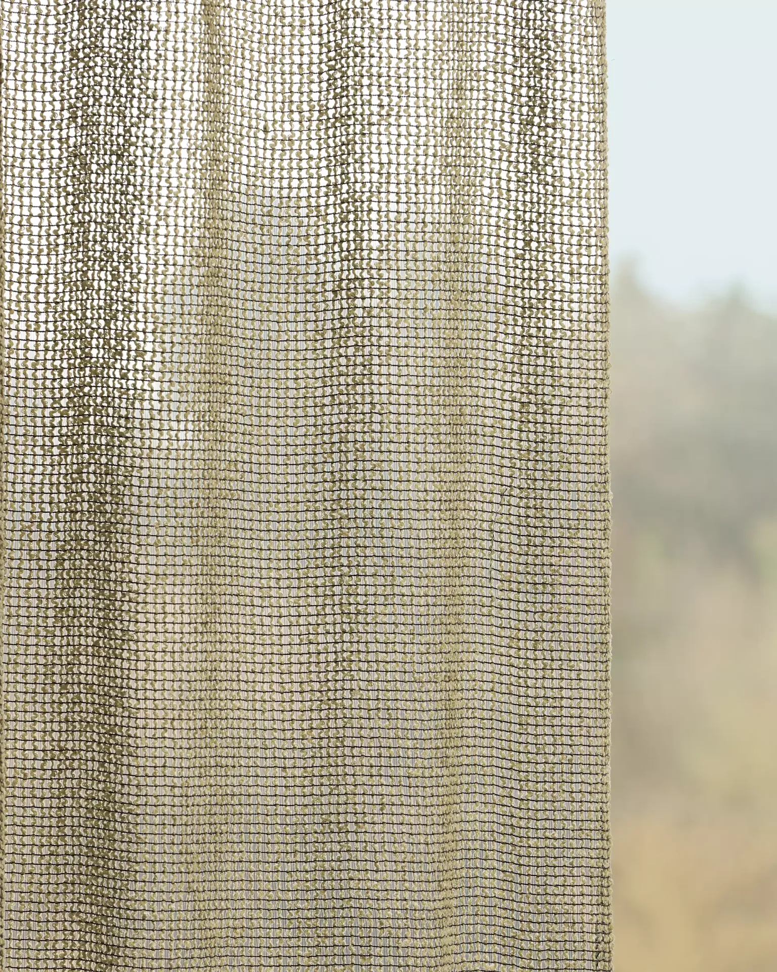 GRIDA, Vorhangstoff transparent/halbtransparent